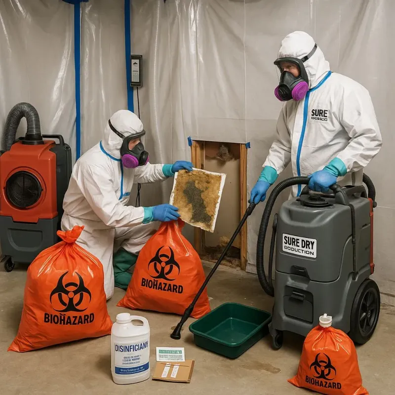 Contaminated Water Handling Protocols process in Payne, OH